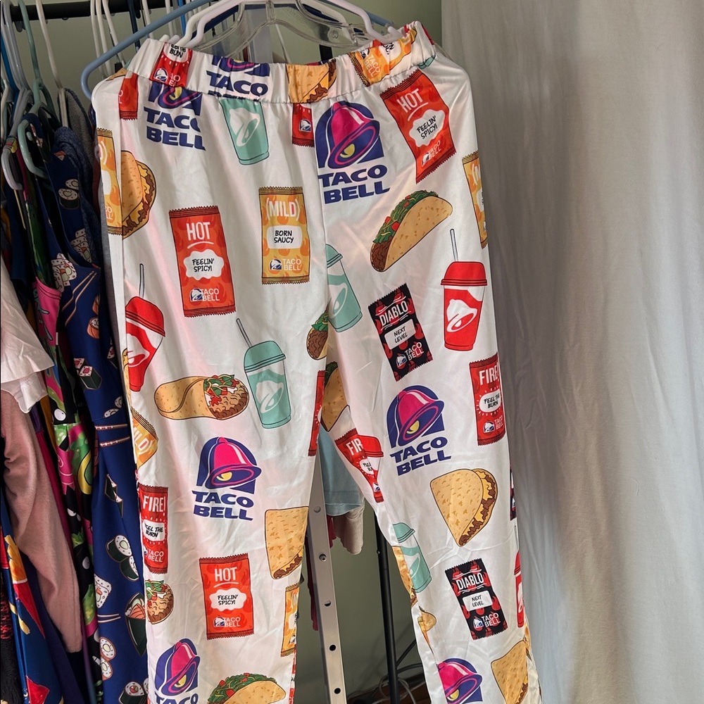 Taco Bell sleep pants